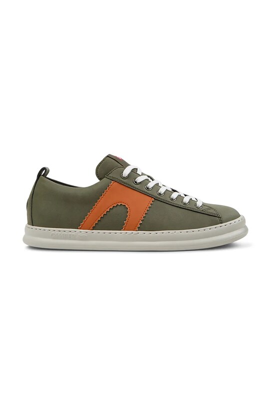 Δερμάτινα αθλητικά παπούτσια Camper Runner Four Planet friendly πράσινο K100893.014