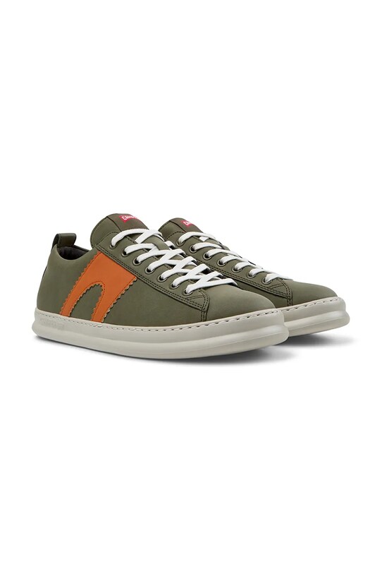 Δερμάτινα αθλητικά παπούτσια Camper Runner Four K100893.014 πράσινο SS25