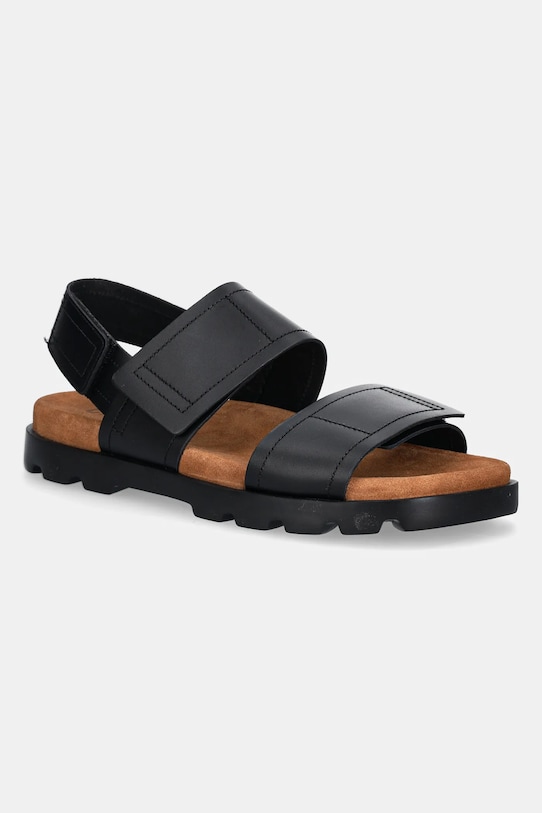 Camper sandale de piele Brutus Sandal Planet friendly negru K100777.011