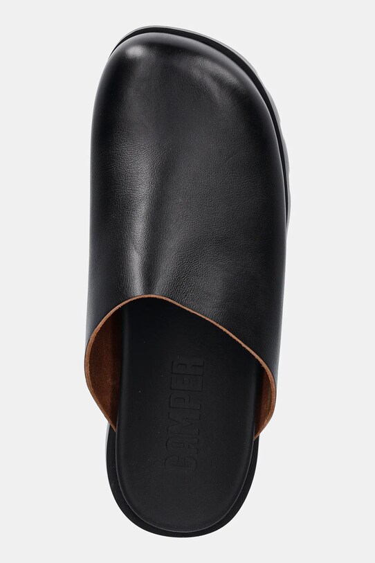 Шкіряні шльопанці Camper Brutus Sandal чорний K100906.004