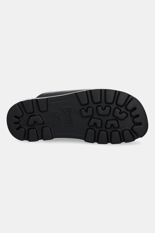 Шкіряні шльопанці Camper Brutus Sandal K100906.004 чорний