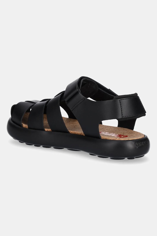 Boty Kožené sandály Camper Pelotas Flota Sandal K100938.003 černá