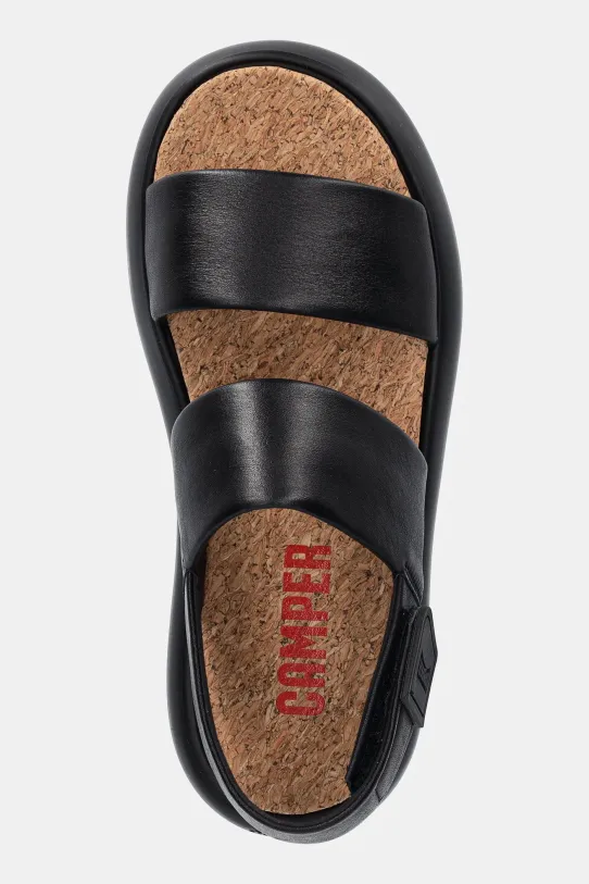 Kožené sandály Camper Pelotas Flota Sandal černá K101030.001