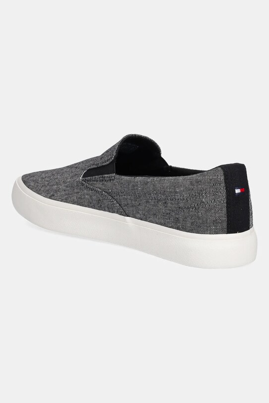 Взуття Кеди Tommy Hilfiger TH HI VULC LOW SLIP ON CH FM0FM05390 чорний