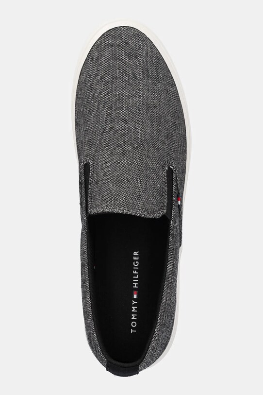 Кеди Tommy Hilfiger TH HI VULC LOW SLIP ON CH чорний FM0FM05390