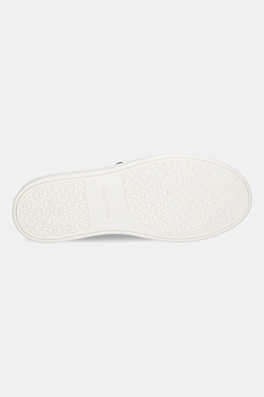 Calvin Klein mokasyny skórzane MOCCASIN LTH UNLINED HM0HM01813 brązowy