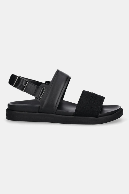 Sandále Calvin Klein BACK STRAP W/ BUCKLE LOGO HM0HM01742 čierna SS25