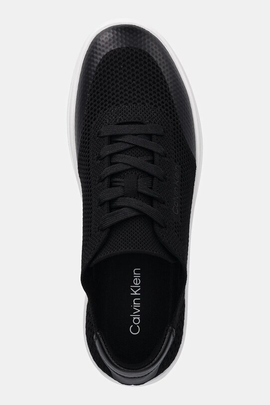 Кросівки Calvin Klein LOW TOP LACE UP KNIT чорний HM0HM01726