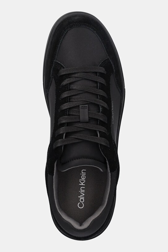 Tenisky Calvin Klein LOW TOP LACE UP REPREVE MIX čierna HM0HM01802