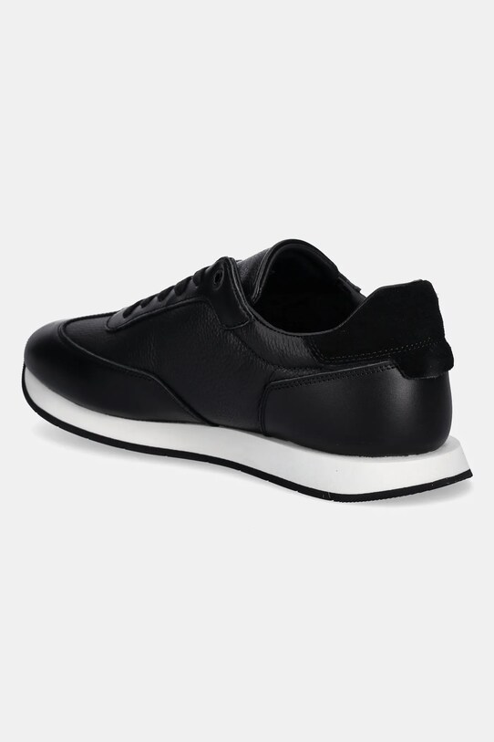 Παπούτσια Δερμάτινα αθλητικά παπούτσια Calvin Klein LOW TOP LACE UP TMBL LTH HM0HM01804 μαύρο