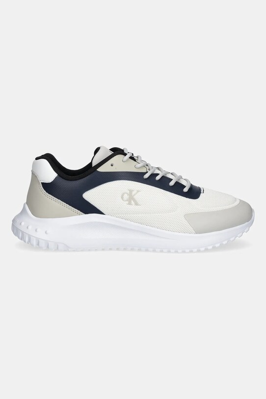Calvin Klein Jeans sneakersy EVA RUNNER LOW MESH MIX YM0YM01185 beżowy SS25