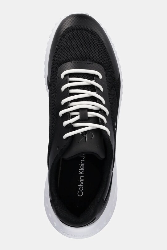 Кроссовки Calvin Klein Jeans EVA RUNNER LOW MESH MIX чёрный YM0YM01185