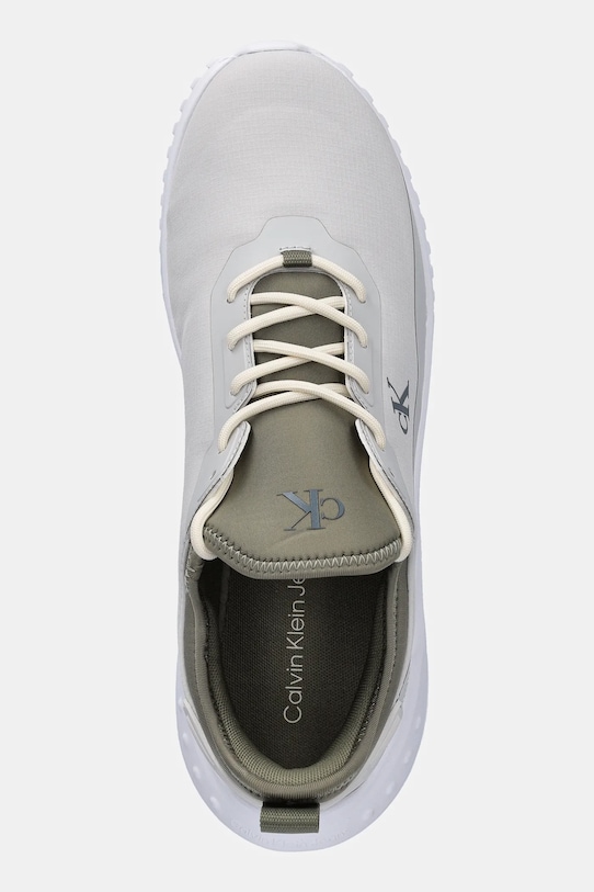 Calvin Klein Jeans sneakers EVA RUNNER TECH RIPSTOP grigio YM0YM01203
