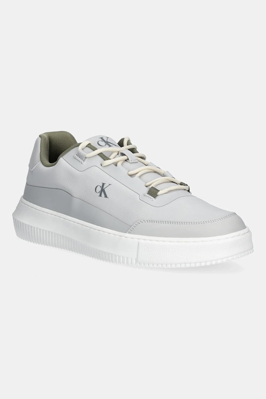 Tenisice Calvin Klein Jeans CHUNKY CUPSOLE TECH RIPSTOP sintetički siva YM0YM01204