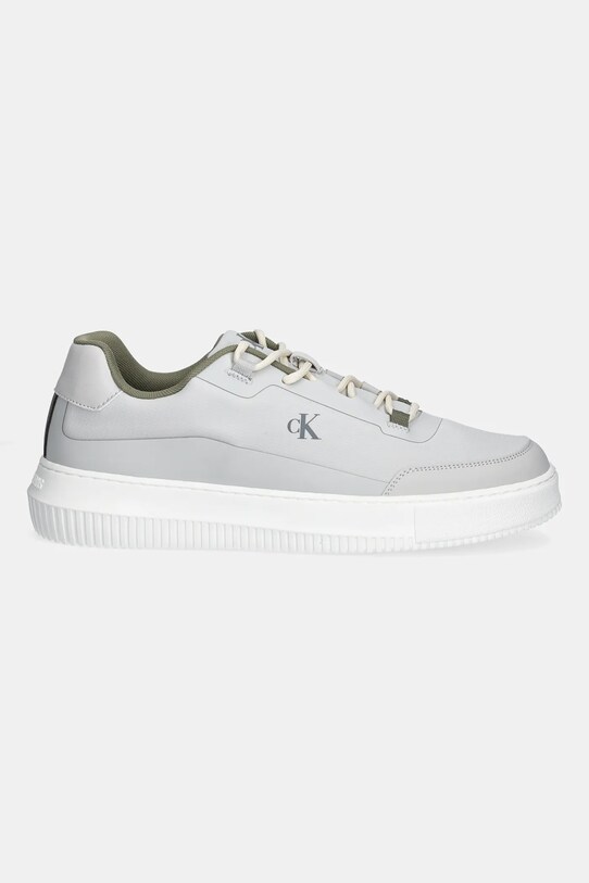 Sneakers boty Calvin Klein Jeans CHUNKY CUPSOLE TECH RIPSTOP YM0YM01204 šedá SS25