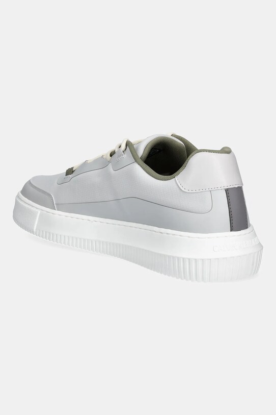 Boty Sneakers boty Calvin Klein Jeans CHUNKY CUPSOLE TECH RIPSTOP YM0YM01204 šedá