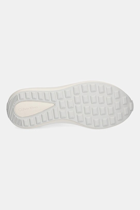 Sneakers boty Calvin Klein Jeans ATHLEISURE RUNNER TECH RIPSTOP YM0YM01205 bílá