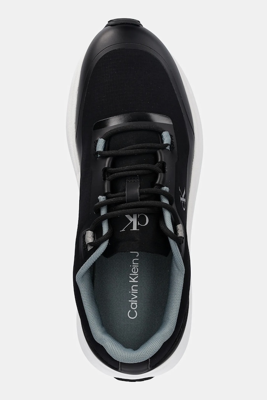 Tenisky Calvin Klein Jeans ATHLEISURE RUNNER TECH RIPSTOP čierna YM0YM01205