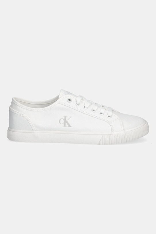 Tenisky Calvin Klein Jeans ESS VULC LOW MG CANVAS YM0YM01209 bílá SS25