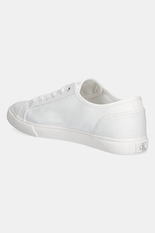 Boty Tenisky Calvin Klein Jeans ESS VULC LOW MG CANVAS YM0YM01209 bílá