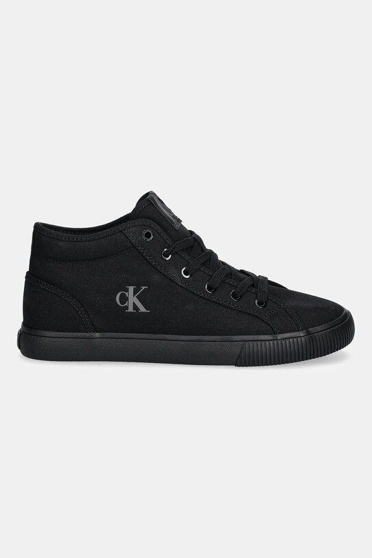Calvin Klein Jeans trampki ESS VULC MID MG CANVAS YM0YM01210 czarny SS25
