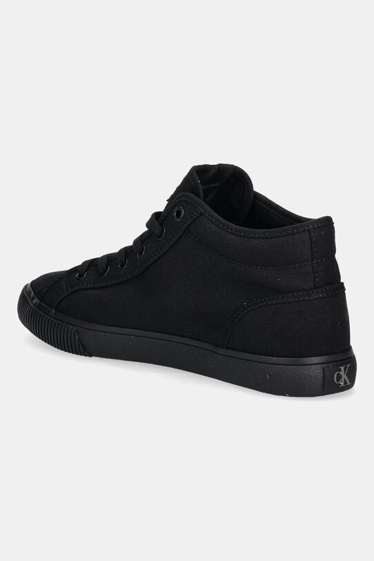 Obuwie Calvin Klein Jeans trampki ESS VULC MID MG CANVAS YM0YM01210 czarny