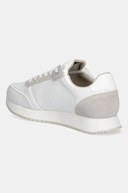 Scarpe Calvin Klein Jeans sneakers RUNNER SOCK LACEUP MG CANVAS YM0YM01217 bianco