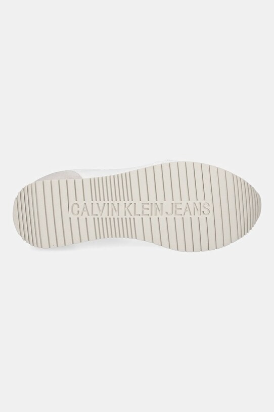 Calvin Klein Jeans sneakers RUNNER SOCK LACEUP MG CANVAS YM0YM01217 bianco