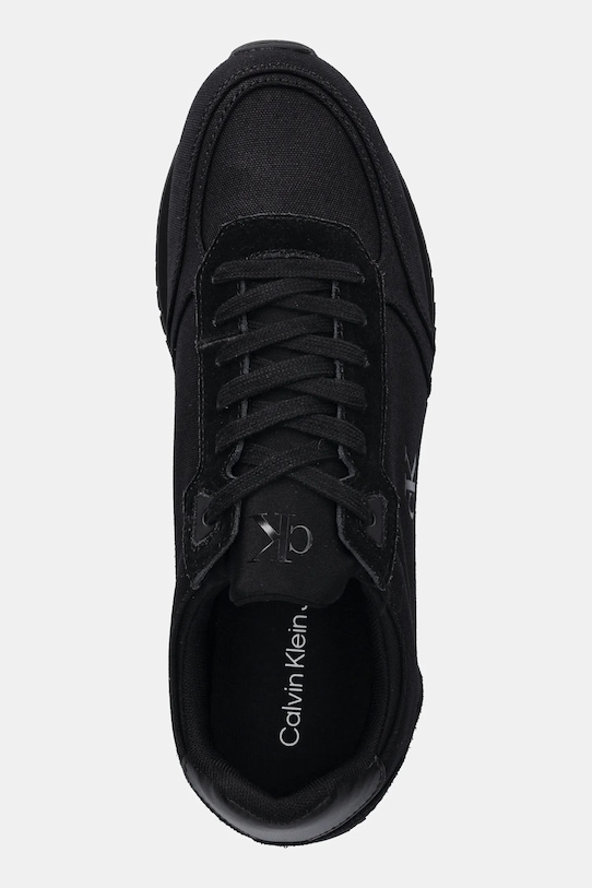 Calvin Klein Jeans sneakers RUNNER SOCK LACEUP MG CANVAS negru YM0YM01217