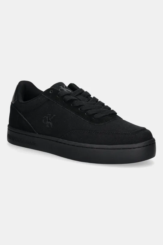 Calvin Klein Jeans sneakersy CLASSIC CUPSOLE MG CANVAS skóra zamszowa czarny YM0YM01218