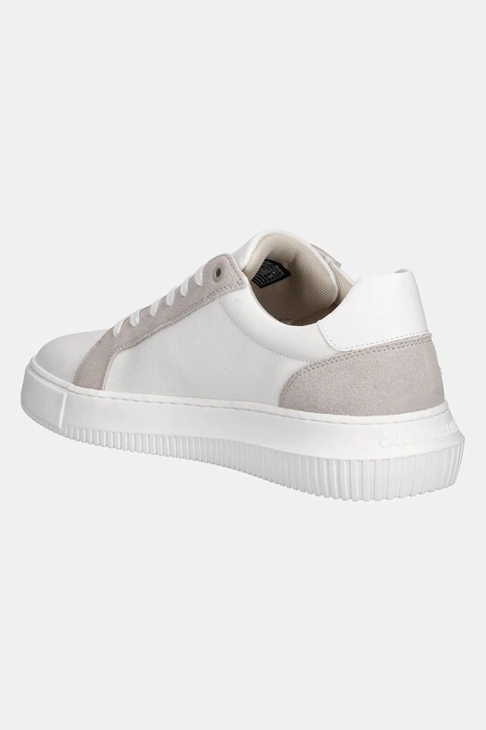 Obuwie Calvin Klein Jeans sneakersy CHUNKY CUPSOLE MG CANVAS YM0YM01219 biały