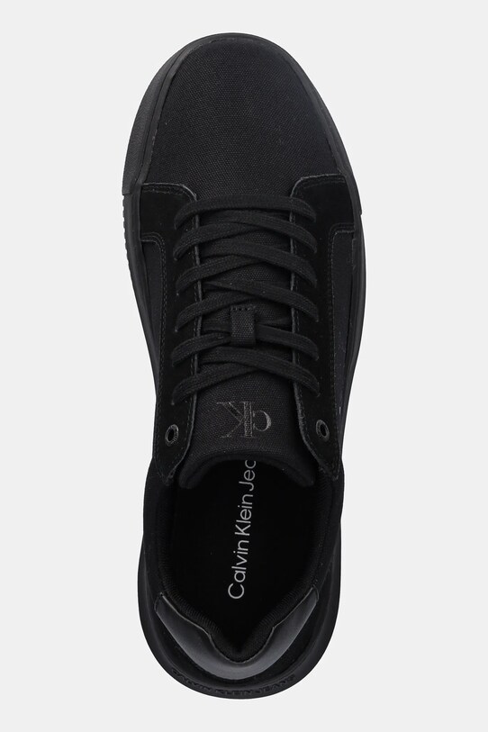 Calvin Klein Jeans sneakersy CHUNKY CUPSOLE MG CANVAS czarny YM0YM01219