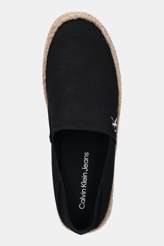 Espadrilky Calvin Klein Jeans INJ ESPADRILLE CV čierna YM0YM01251