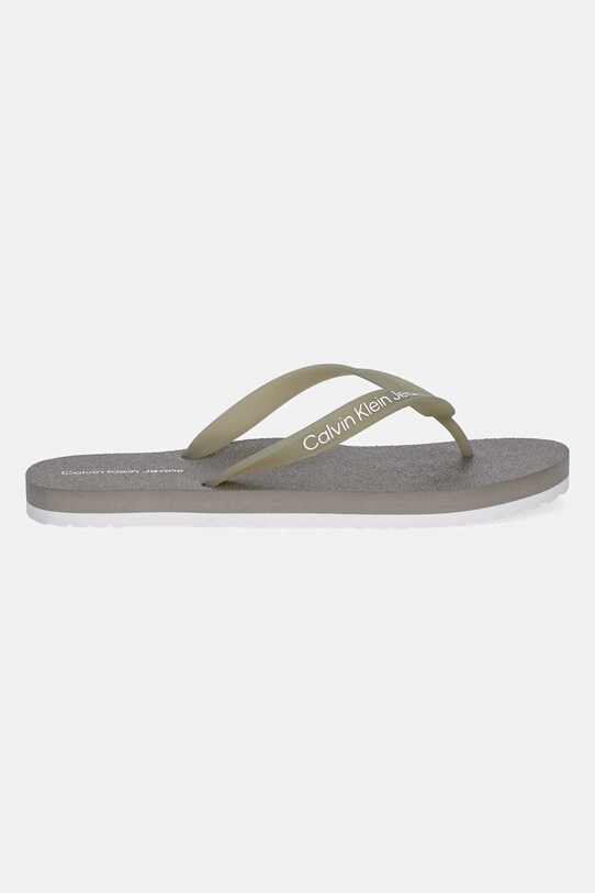 Calvin Klein Jeans flip-flop THONG+ TPU YM0YM01265 zöld SS25