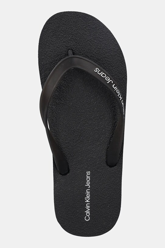 Žabky Calvin Klein Jeans THONG+ TPU černá YM0YM01265