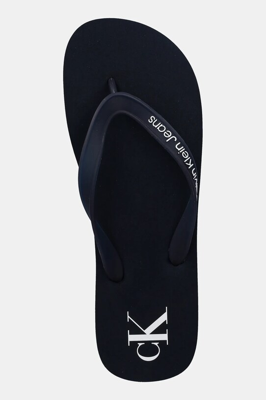 В'єтнамки Calvin Klein Jeans BEACH SANDAL TRANSPARENT TPU темно-синій YM0YM01267