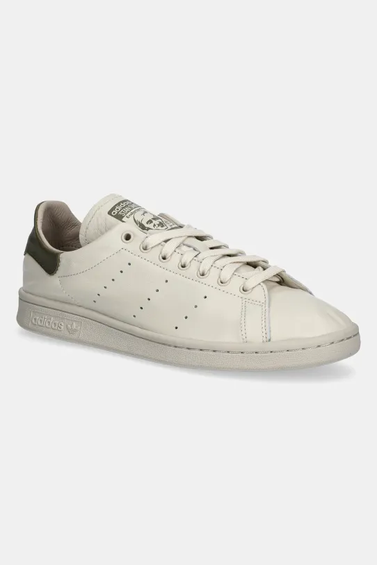 adidas Originals sneakers din piele Stan Smith mic de statură bej JH7403