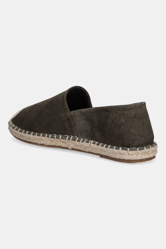Boty Semišové espadrilky Guess ELCHE FMJELC.FAB14.GREEN zelená