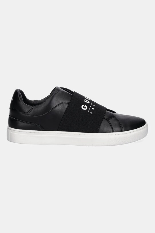 Шкіряні кросівки Guess TOSLI FMJTOS.ELE12.BLAWH чорний SS25