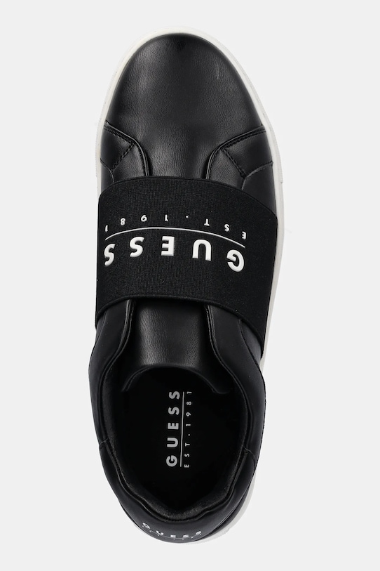 Kožené tenisky Guess TOSLI černá FMJTOS.ELE12.BLAWH