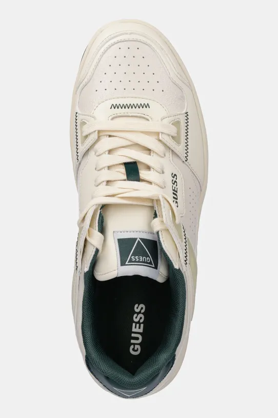 Guess sneakersy VINCENT beżowy FMJVIN.LEA12.WHIGR