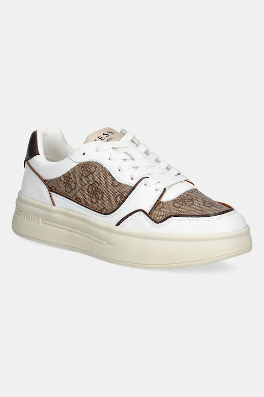 Guess sneakers WINNO II piele maro FMJWII.LEA12.BEIBR