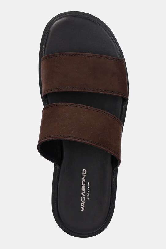 Замшеві шльопанці Vagabond Shoemakers MASON коричневий 5965.050.35