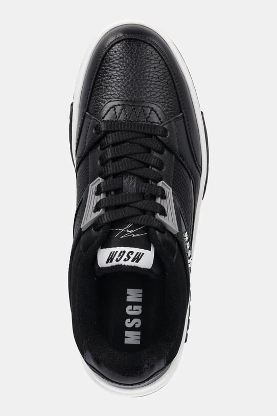 MSGM bőr sportcipő fekete 3840MS604.886.99