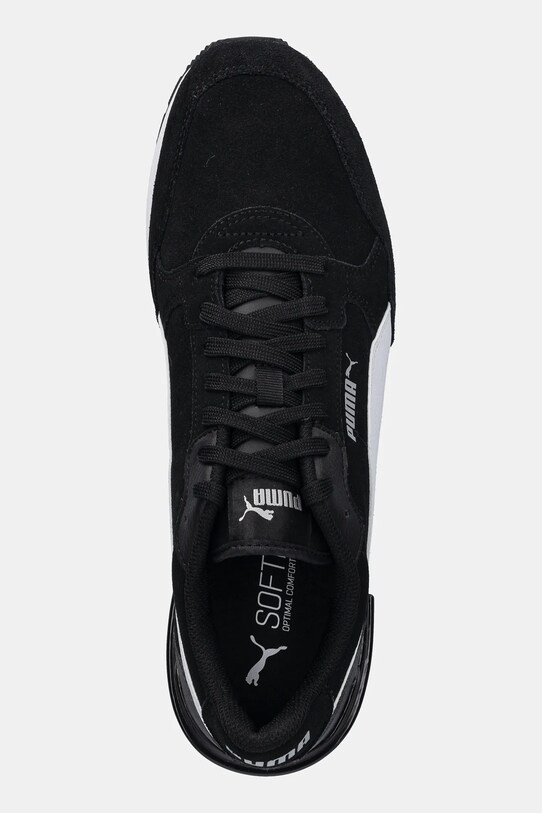 Puma sneakersy skórzane ST Runner v4 SD czarny 399665