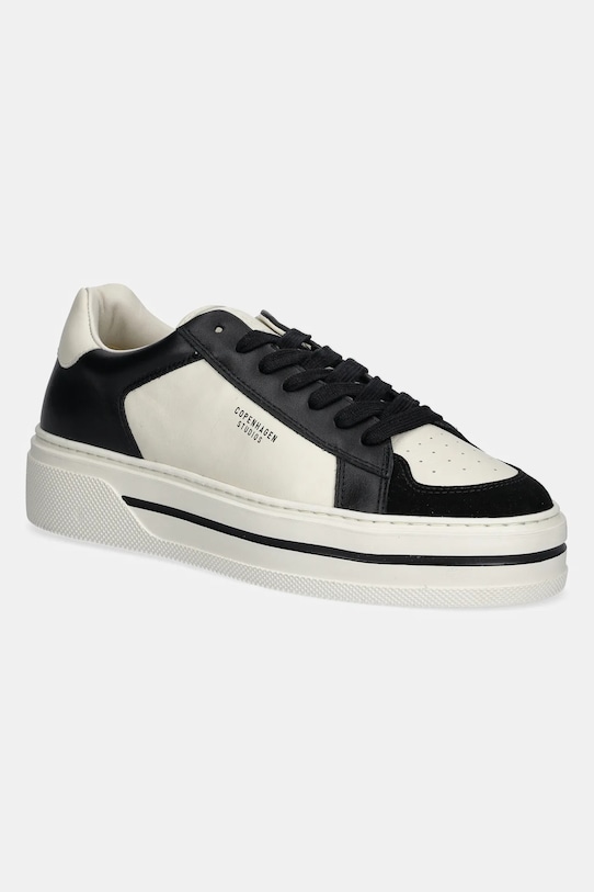 Copenhagen sneakers din piele Leather mix piele întoarsă alb CPH181M