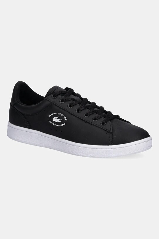 Шкіряні кросівки Lacoste CARNABY лицьова шкіра чорний 49SMA0032