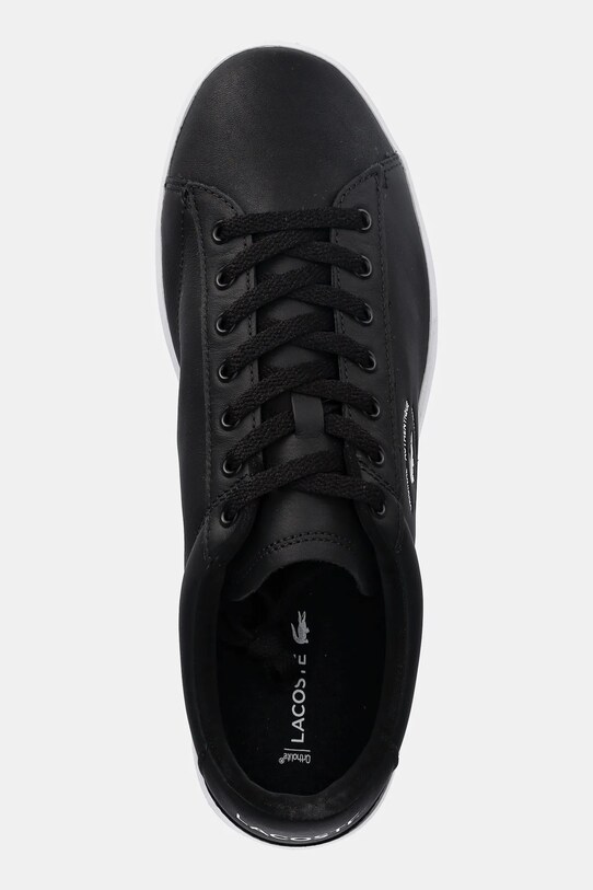 Шкіряні кросівки Lacoste CARNABY чорний 49SMA0032