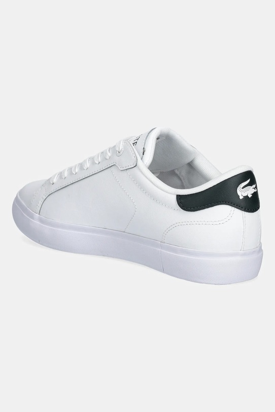 Încălțăminte Lacoste sandale de piele POWERCOURT 49SMA0081 alb