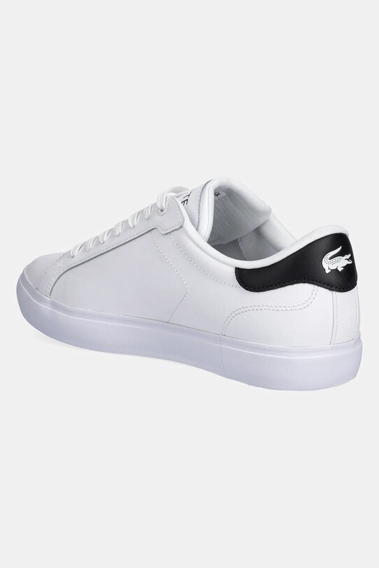 Încălțăminte Lacoste sandale de piele POWERCOURT 49SMA0081 alb